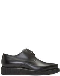 Lanvin Black Leather Creepers