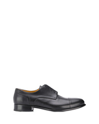 a. testoni Black Oxford Shoes