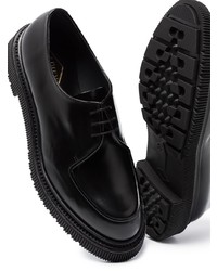 Adieu Paris Black Type 124 Leather Derby Shoes