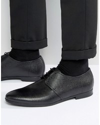 Hugo Boss Boss By Paris Leather Pebble Derby Shoes