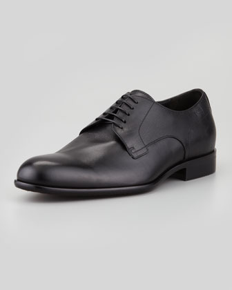 Hugo Boss Boss Leather Lace Up Derby Shoe, $295 | Neiman Marcus ...