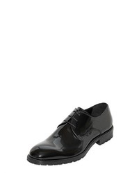 Calzoleria Toscana Brushed Leather Derby Lace Up Shoes