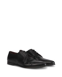Dolce & Gabbana Calf Leather Pointed Derby Shoes