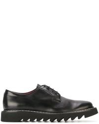 Cesare Paciotti Ridged Sole Derby Shoes