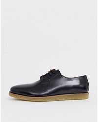 Zign Chunky Lace Up Shoes In Black
