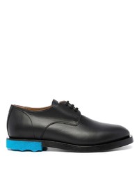 Off-White Contrasting Sole Derby Shoes