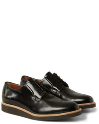 Common Projects Crepe Sole Leather Derby Shoes