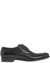 Dolce & Gabbana Napoli Brushed Leather Derby Shoes