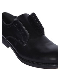 DSQUARED2 Laceless Brushed Leather Derby Shoes