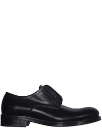 DSQUARED2 Laceless Brushed Leather Derby Shoes