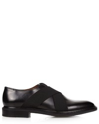 Givenchy Elastic Straps Leather Derby Shoes