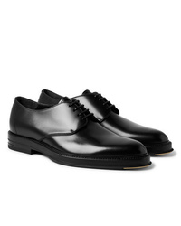 Dunhill Facet Polished Leather Derby Shoes