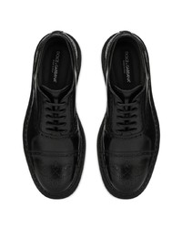 Dolce & Gabbana Francesina Leather Derby Shoes