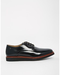 Base London Garrick Wedge Leather Derby Shoes