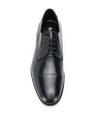Baldinini Glossy Finish Pointed Derby Shoes