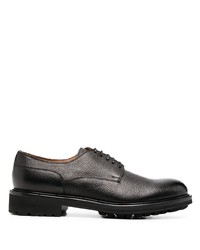 Doucal's Grained Effect Oxford Shoes