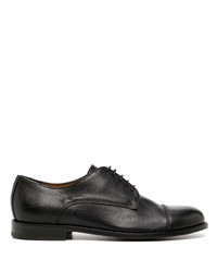 a. testoni Grained Leather Derby Shoes