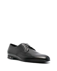 Baldinini Grained Texture Leather Derby Shoes