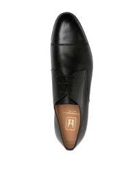 Moreschi Lace Up Leather Derby Shoes