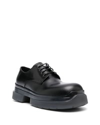 Ann Demeulemeester Lace Up Leather Derby Shoes