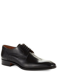 Black Brown 1826 Lace Up Leather Derby Shoes