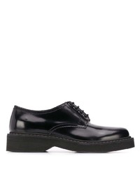 Marni Lace Up Low Heel Derby Shoes
