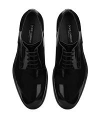 Dolce & Gabbana Lace Up Patent Finish Derby Shoes