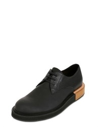 Mobi Leather Derby Lace Up Shoes
