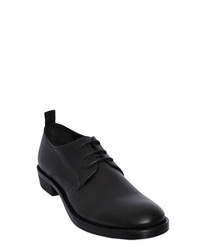 Ann Demeulemeester Leather Derby Lace Up Shoes