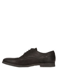Diesel Leather Derby Lace Up Shoes