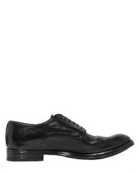 Leather Derby Lace Up Shoes