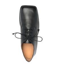 Marsèll Leather Square Toe Derby Shoes