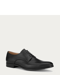 Bally Lenorio Black Leather Derby Lace Up Shoe