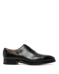Bally Logo Debossed Leather Derby Shoes