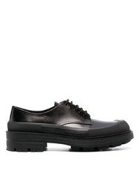 Alexander McQueen Lug Sole Leather Derby Shoes
