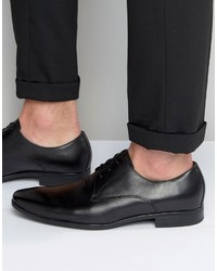 Aldo Mathurin Derby Shoes In Black Leather
