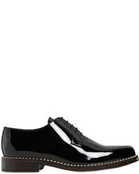Jimmy Choo Miles Patent Leather Derby Lace Up Shoes