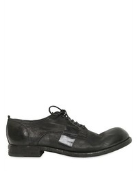 Officine Creative Dyed Washed Horse Leather Derby Shoes