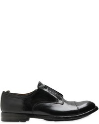 Officine Creative Laceless Brushed Leather Derby Shoes