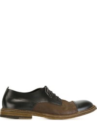 Pantanetti Panelled Derby Shoes
