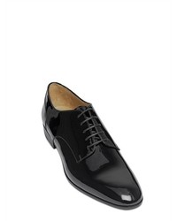 Valentino Patent Leather Derby Lace Up Shoes