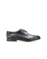 Premiata Perforated Detail Derby Shoes