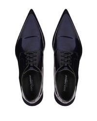 Dolce & Gabbana Pointed Lace Up Derby Shoes