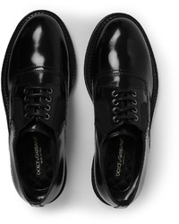 Dolce & Gabbana Polished Leather Derby Shoes