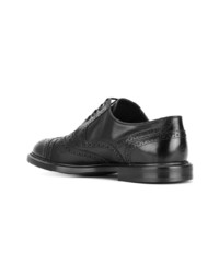Dolce & Gabbana Punch Hole Detail Derby Shoes