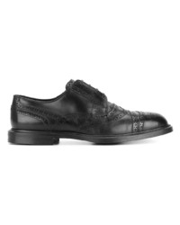 Dolce & Gabbana Punch Hole Detail Derby Shoes