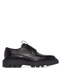 Givenchy Ridged Sole Leather Derby Shoes