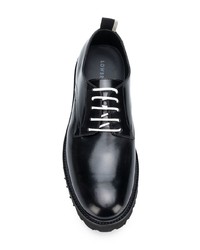 Low Brand Ridged Sole Oxford Shoes