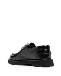 Paul Smith Round Toe Calf Leather Derby Shoes