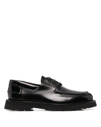 Paul Smith Round Toe Calf Leather Derby Shoes